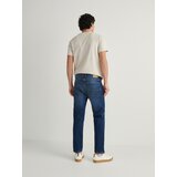 Reserved - Slim traperice isprana izgleda - mornarsko plava | shoptok.hr