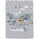 Butter Kings Siva deka za bebe od pamučnog satena 140x200 cm – Cijene