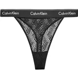 Calvin Klein Jeans String STRING THONG Črna