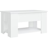  Stolić za kavu bijeli 79 x 49 x 41 cm od konstruiranog drva | shoptok.hr