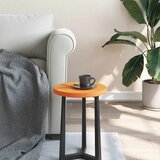  Ploča za stol okrugla voštano smeđa Ø 30 x 2,5 cm od borovine | shoptok.hr