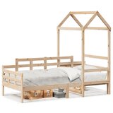 vidaXL Dnevni krevet s krovom 80x200 cm od masivne borovine | shoptok.hr