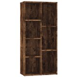 vidaXL Knjižna omara dimljeni hrast 50x25x106 cm, (20705139) Cene