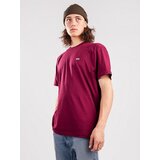 Vans Left Chest Logo T-shirt burgundy Cene