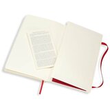 Moleskine Žepna beležnica mehka platnica, škrlatno rdeča - črte | Shoptok.si