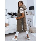 DStreet Women's quilted vest SKYLER coffe TY3197 | Shoptok.si