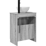  Kupaonski umivaonik s sudoperom Siva Sonoma 54 x 35 x 83 cm | shoptok.hr