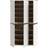 Livetastic Omara Za Čevlje Scarpa, Barva Hrasta, Bela | Shoptok.si