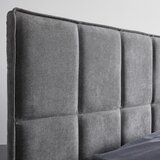 Bessagi Home Oblazinjena Postelja Valeria, Siva, 180x200 | Shoptok.si
