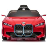 Premium Stil BMW I4 crveni – Dečiji automobil na akumulator