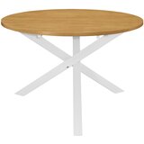 Maison Chic Jedilna miza - Kuhinjska miza - Jedilni stol MDF 120x75 cm bela, (21715220) | Shoptok.si