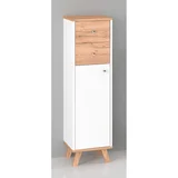 Kopalniška omarica Sven beli hrast 30 cm FSC®