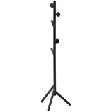 Kave Home Crna vješalica od masivne bukve 46x170 cm Nadue – | shoptok.hr