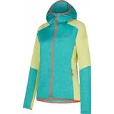 La Sportiva Pulover na prostem Existence Hoody W Lagoon/Green Banana M