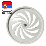  poklopac ventilacione štucne fi 118mm bela plastificirana-hv lim ( 8435 ) Cene