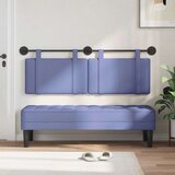  Držeće uzglavlje Zidne Traper plava 130 x 55 x 5 cm tkanina - Trapere plave boje 120 cm bez LED svjetla | shoptok.hr
