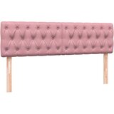 Box Spring krevet s madracem ružičasti 160x220 cm baršun | shoptok.hr