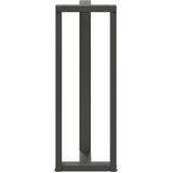  Noge za barski stol T-oblika 2 kom antracit 40x35x(110-111) cm čelik | shoptok.hr