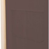 vidaXL Sobna pregrada sa 6 panela od tkanine 240 x 170 x 4 cm smeđa | shoptok.hr