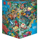 Heye puzzle triangle steven degryse cartoon car cemetery 30046,1000 delova Cene
