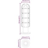  Drške za nogometni stol 10 pcs Crna 2 8 x 2 8 x 9 3 cm Plastika | shoptok.hr