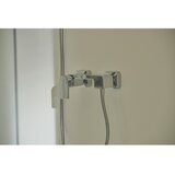 Ideal Standard Stenska armatura za tuš v sijajno srebrni barvi Edge – | Shoptok.si