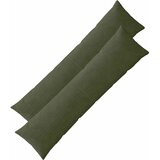  Presvlaka za jastuk 2 pcs ALMELO Zelena 40 x 145 cm Kord | shoptok.hr