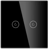 wi-fi pametni prekidač 2G tuya crni nn (wifi touch switch)