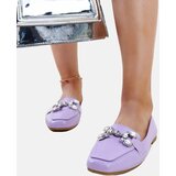 Gemre Purple moccasins with a zircon buckle Mali | Shoptok.si