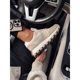 DStreet Sneakersy damskie RUNWAYGO beżowe | shoptok.hr