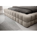 ELTAP Bež tapecirani bračni krevet s prostorom za odlaganje s podnicom 180x200 cm Dizzle – | shoptok.hr