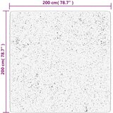 vidaXL Tepih OVIEDO kratkih vlakana antracit 200 x 200 cm | shoptok.hr