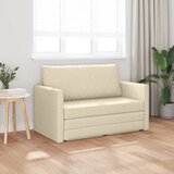 Krevet na razvlačenje 110cm Krema tkanina | shoptok.hr