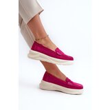 EVENTO Suede Women's Moccasins Fuchsia Filidia | Shoptok.si