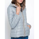 Miss Forever Jacket decorated with studs gray | Shoptok.si