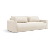 Cosmopolitan Design Bež baršunasti sklopiva/s prostorom za odlaganje sofa 238 cm Belfast – | shoptok.hr