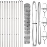  Ograda za polja 1x25 m Galvanizirani čelik | shoptok.hr