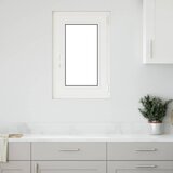 vidaXL Kletno okno "RISOR" 50x75 cm vrtljivo-nagibno DIN desno belo | Shoptok.si