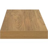 Stenska polica 4 pcs Rjava 80 x 23,5 x 4 cm Konstruiran les, (5000201470) | Shoptok.si
