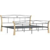  Za krevet crni metalni 200 x 200 cm | shoptok.hr