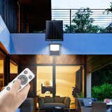 Aigostar led prigušiva solarni reflektor LED/200W/3,4V IP65 + daljinski upravljač | Eponuda.com