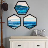 Wallity uramljena slika 6GEN1007211319, 35x35 cm, 3 dela | ePonuda.com