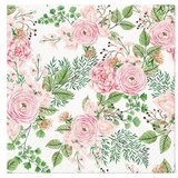  Decoupage salvete - Rose hip flowers - 1kom KORISTI SE Cijene