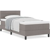 Box Spring Krevet s Madracem Taupe 90x190 cm Tkanina | shoptok.hr
