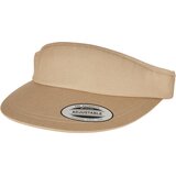 Flexfit Flat khaki cap with round visor | Shoptok.si