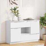  Kreveta Visoki sjaj bijela 100 x 30 x 65,6 Konstruirano drvo | shoptok.hr