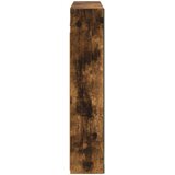  Kupaonski ormar s ogledalom Dimljeni hrast 80 x 14.5 x 70 cm | shoptok.hr