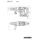 Metabo MHEV 5 BL SDS-Max-Kombinirani čekić 1150 W | Eponuda.ba