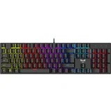Mehanička gaming tipkovnica Dozer RGB / blue switches / macro / Anti-Ghosting (crna)