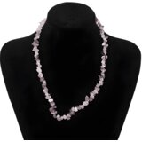 IZMAEL Ogrlica NE-28518 - Vijolična | Shoptok.si